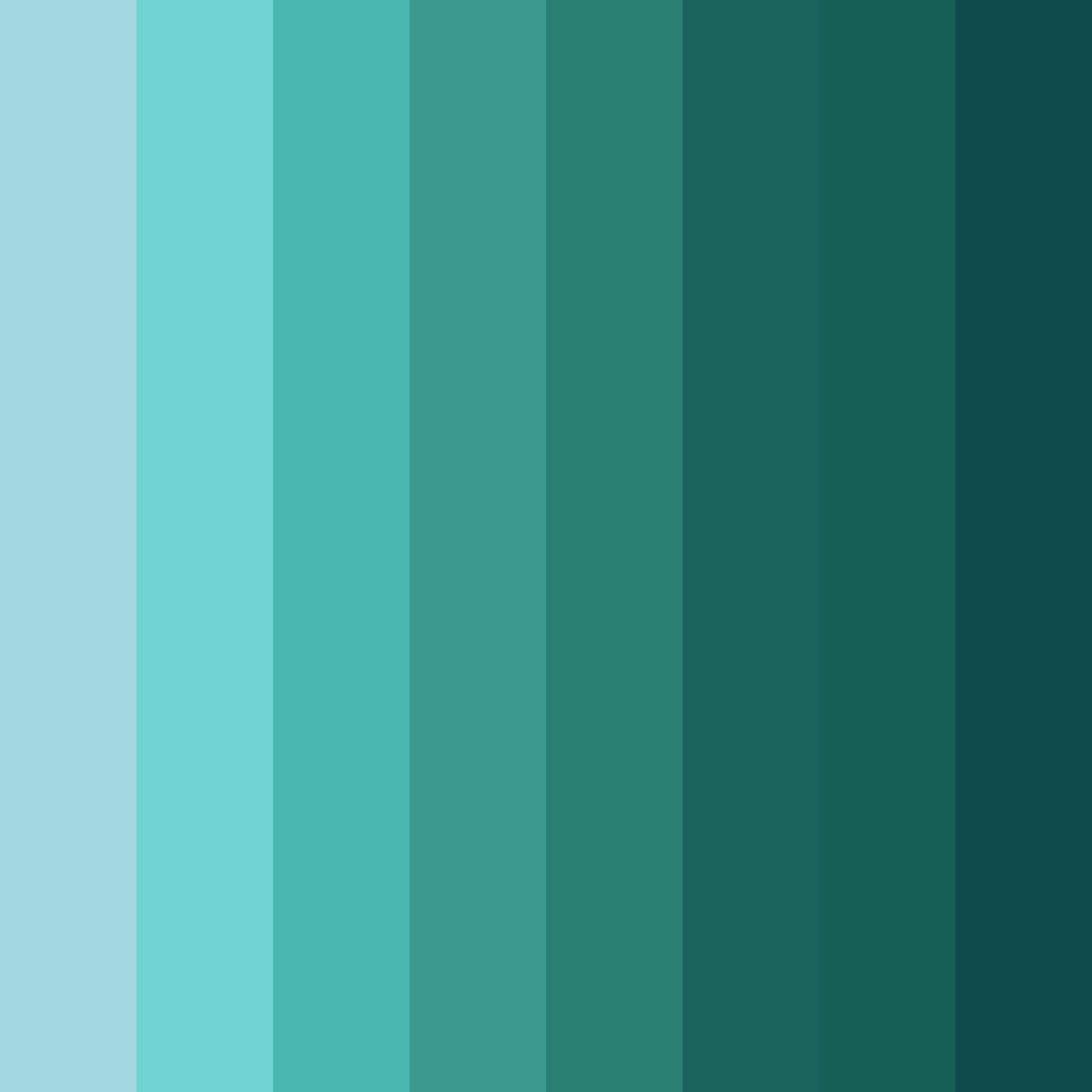 Download tropical aqua whisper color palette PNG image (square)