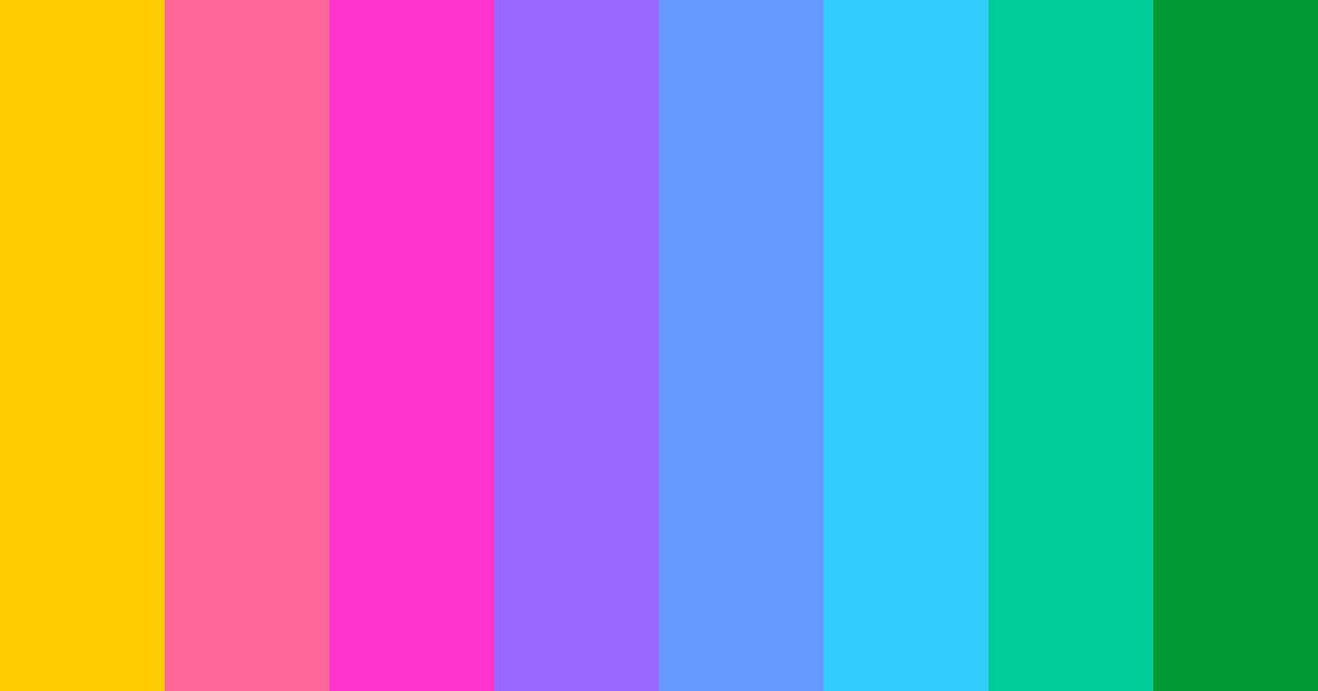 Download colorful yellow color palette PNG image (landscape)