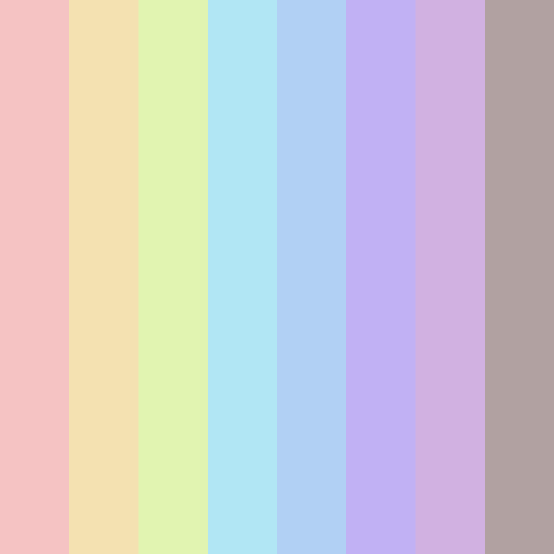 Download whispered spectrum color palette PNG image (square)