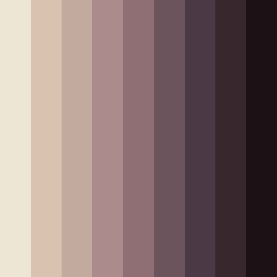 Download elegant brown color palette PNG image (square)