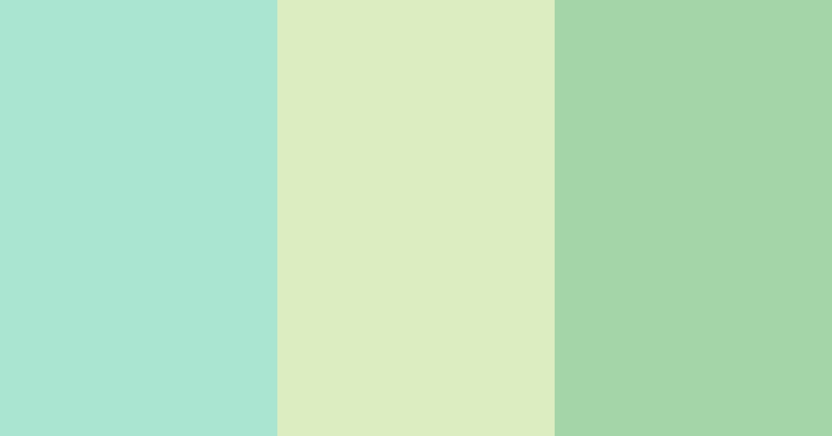 Download minty meadow color palette PNG image (landscape)