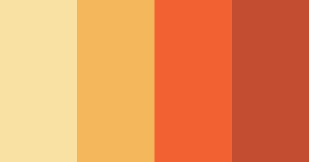 Download sunset harvest color palette PNG image (landscape)
