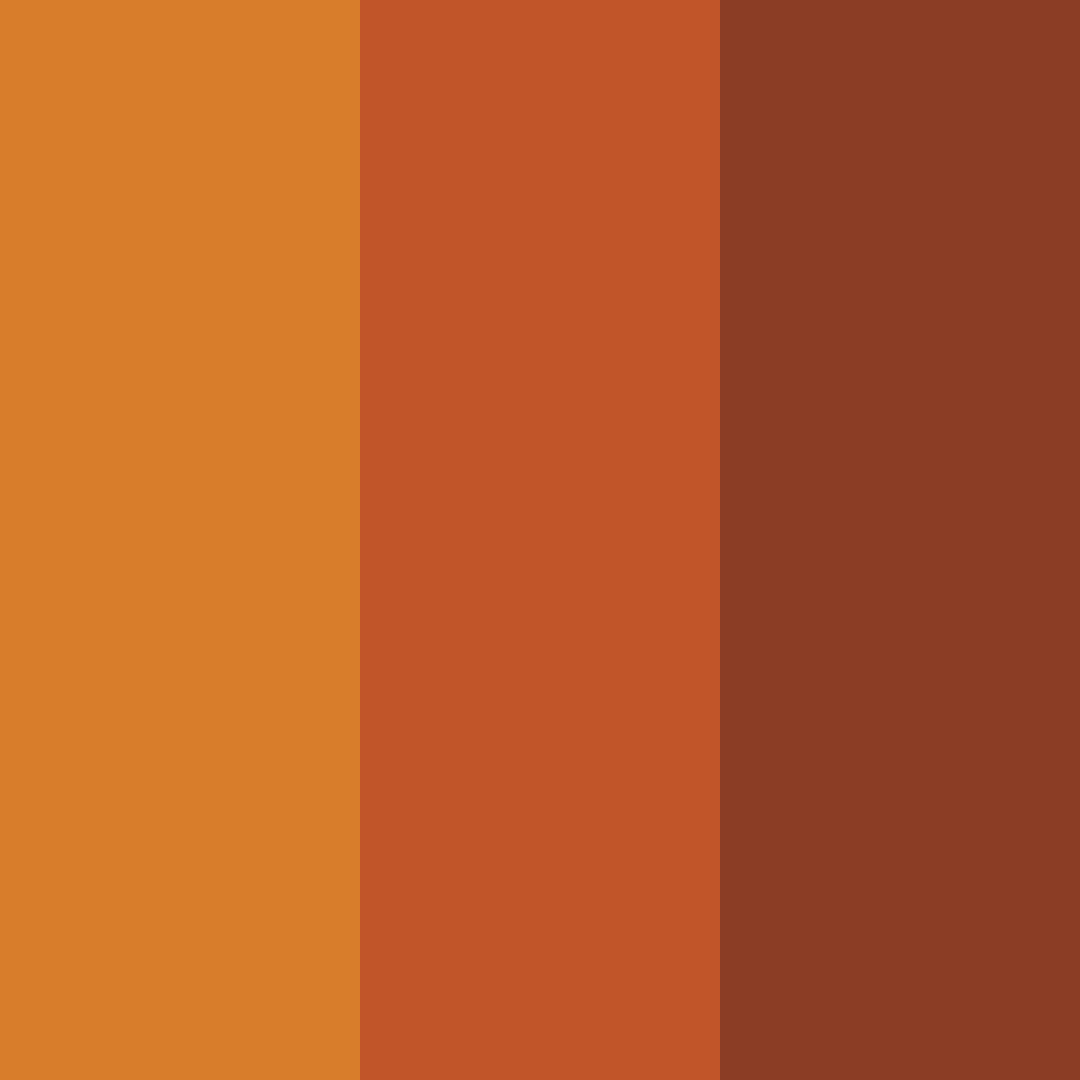 Download autumn ember mist color palette PNG image (square)