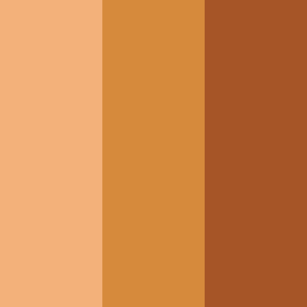 Download amber rust awakening color palette PNG image (square)