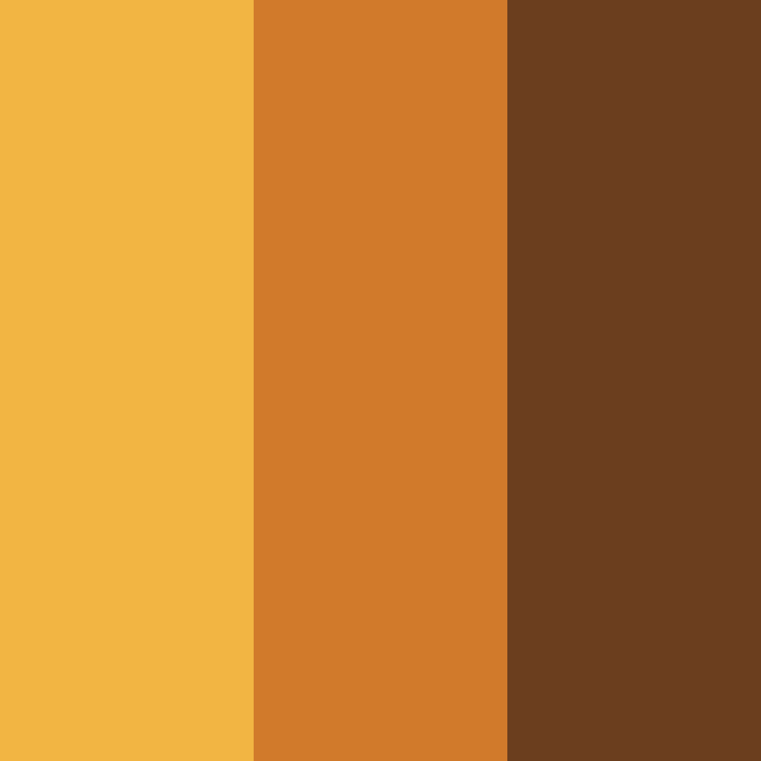 Download amber rust color palette PNG image (square)