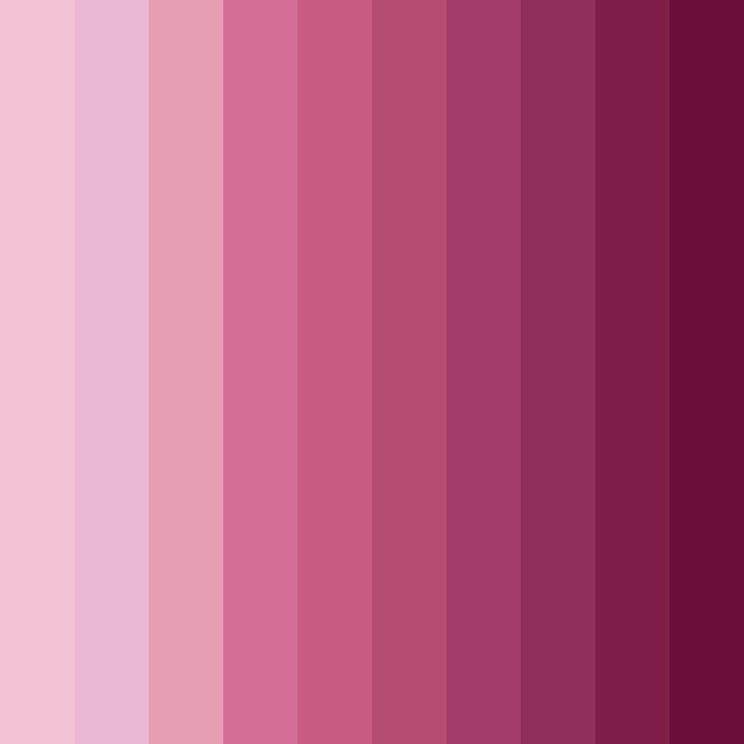 Download midnight rose garden color palette PNG image (square)