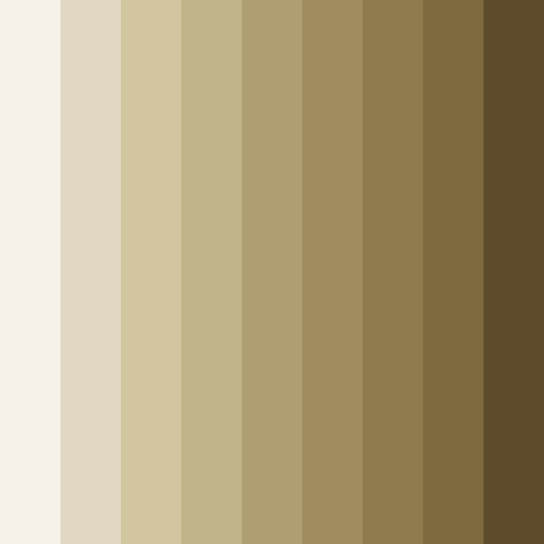 Download desert serenity color palette PNG image (square)