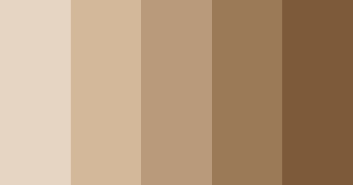 Download beige stone color palette PNG image (landscape)