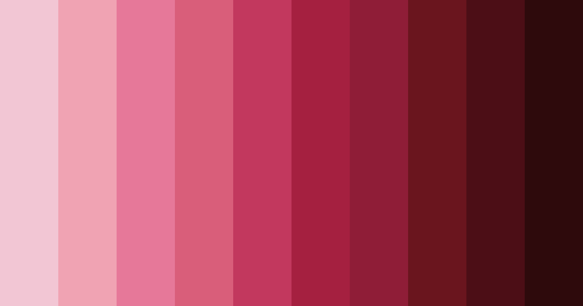 Download ravishing rebel rose color palette PNG image (landscape)