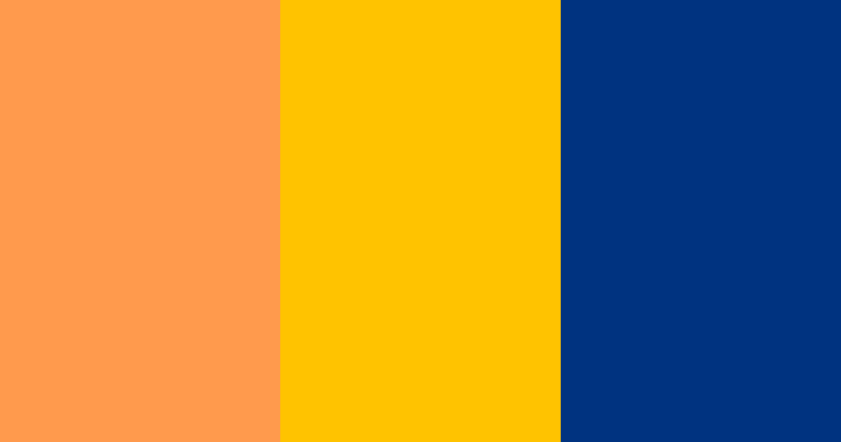 Download orange blue night color palette PNG image (landscape)