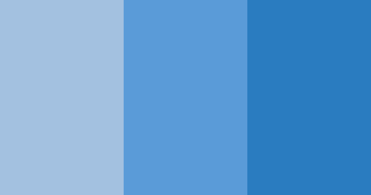 Download calm blue color palette PNG image (landscape)