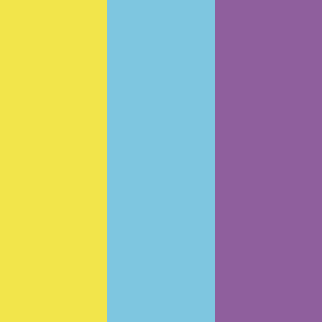 Download yellow road trip color palette PNG image (square)