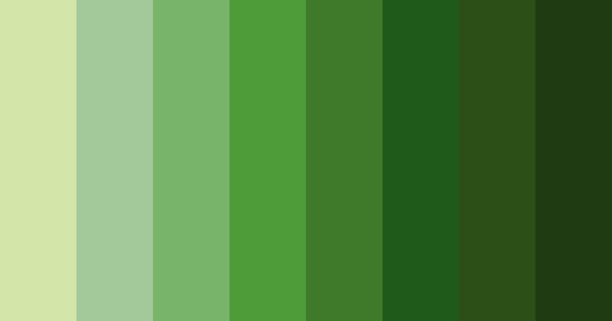 Download amazonian harmony color palette PNG image (landscape)