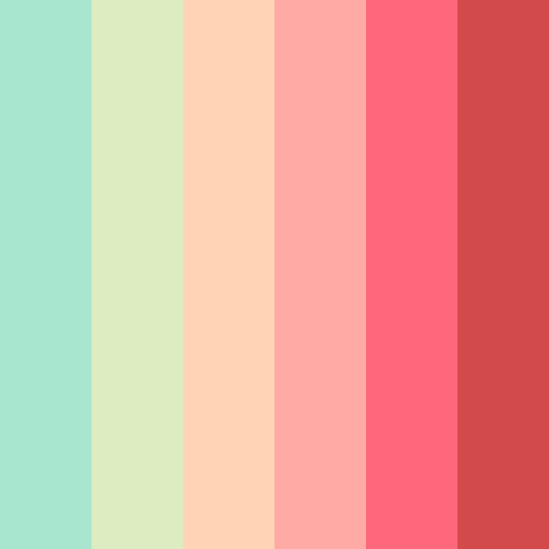 Download whispers of the forest color palette PNG image (square)
