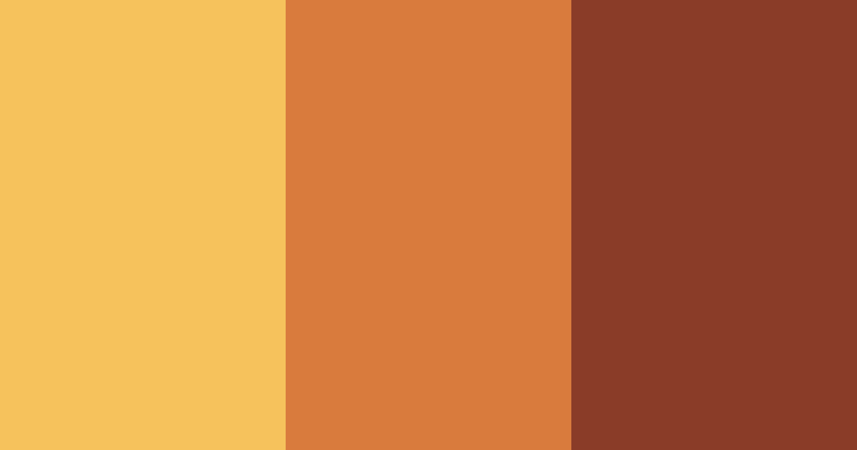 Download amber rust awakening color palette PNG image (landscape)