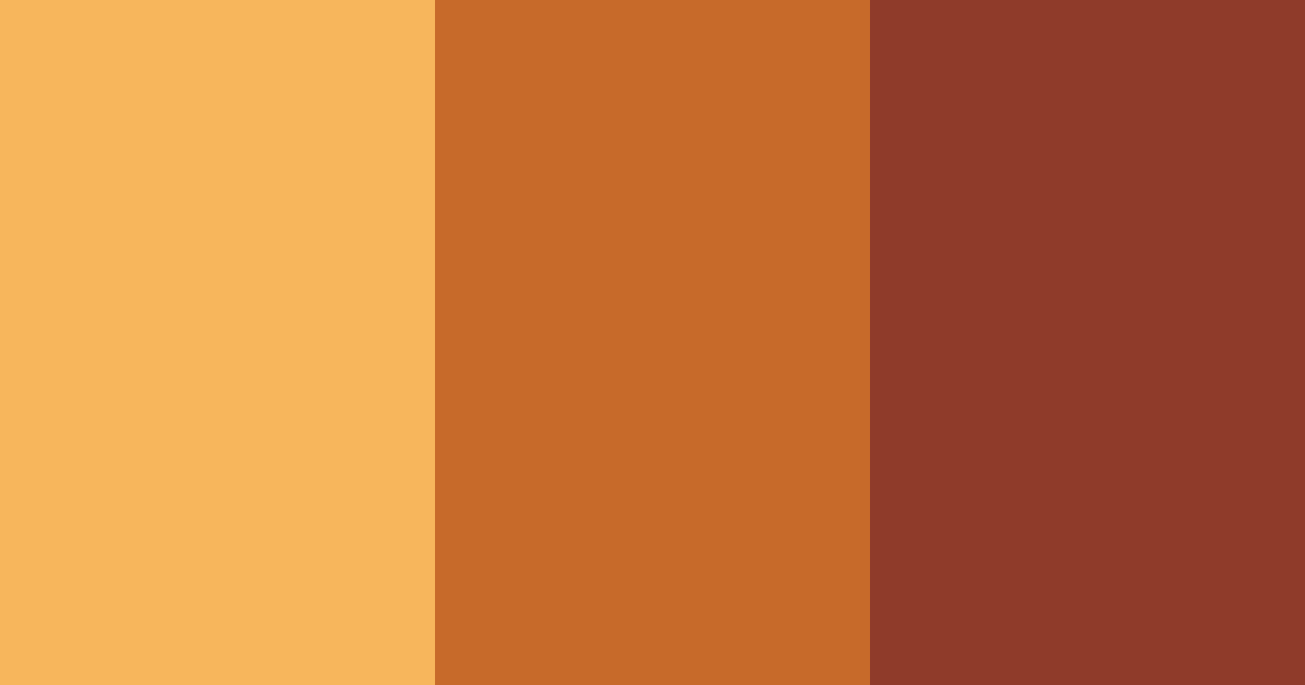 Download rusty orange color palette PNG image (landscape)
