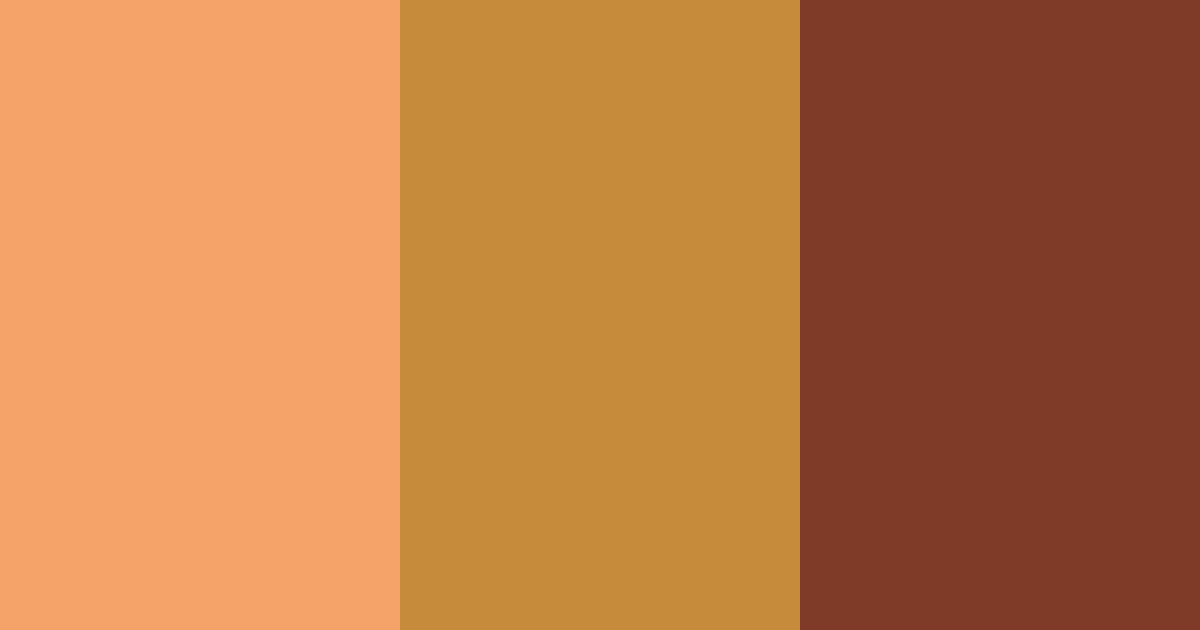 Download rusty amber color palette PNG image (landscape)