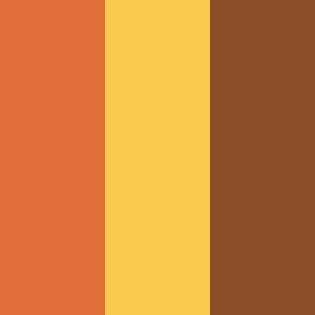 Download rustic ember glow color palette PNG image (square)