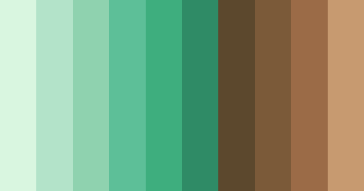 Download forest delight color palette PNG image (landscape)