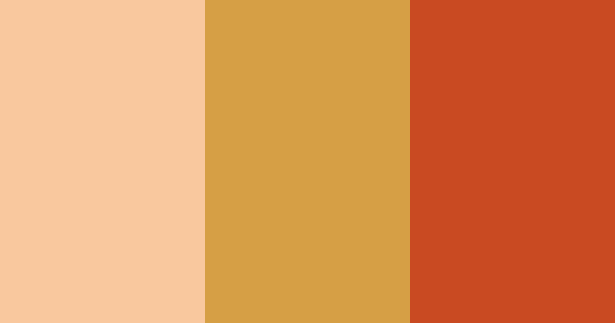 Download rusty amber glow color palette PNG image (landscape)