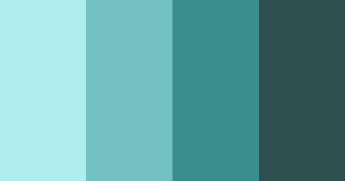 Download oceanic awakening color palette PNG image (landscape)