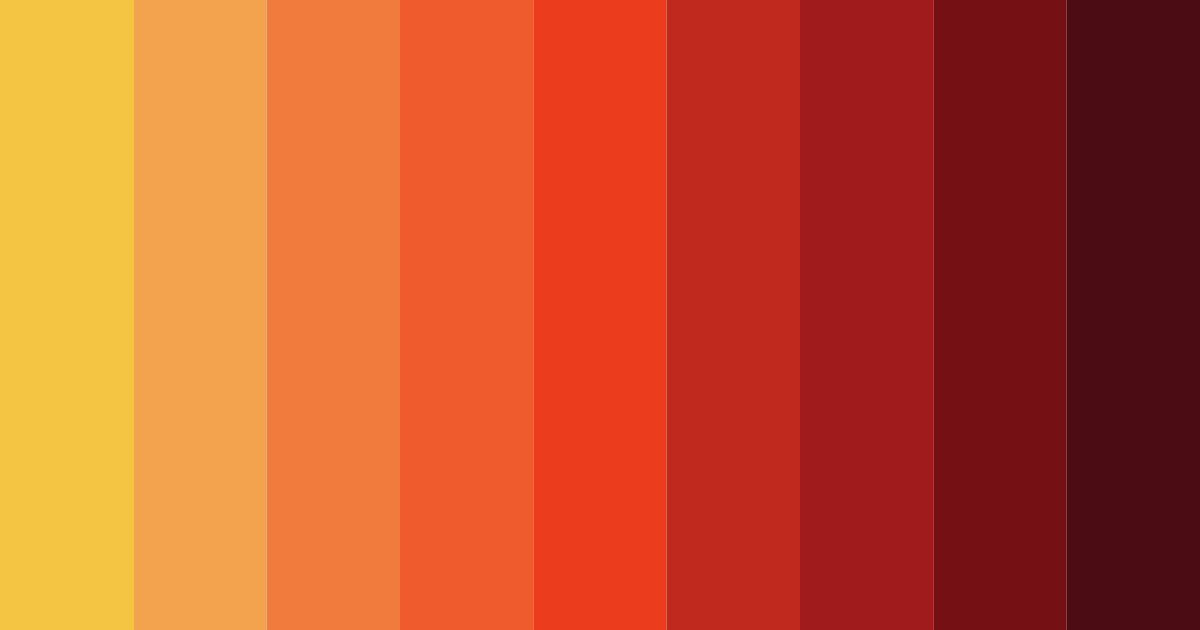 Download embers of exhaustion color palette PNG image (landscape)