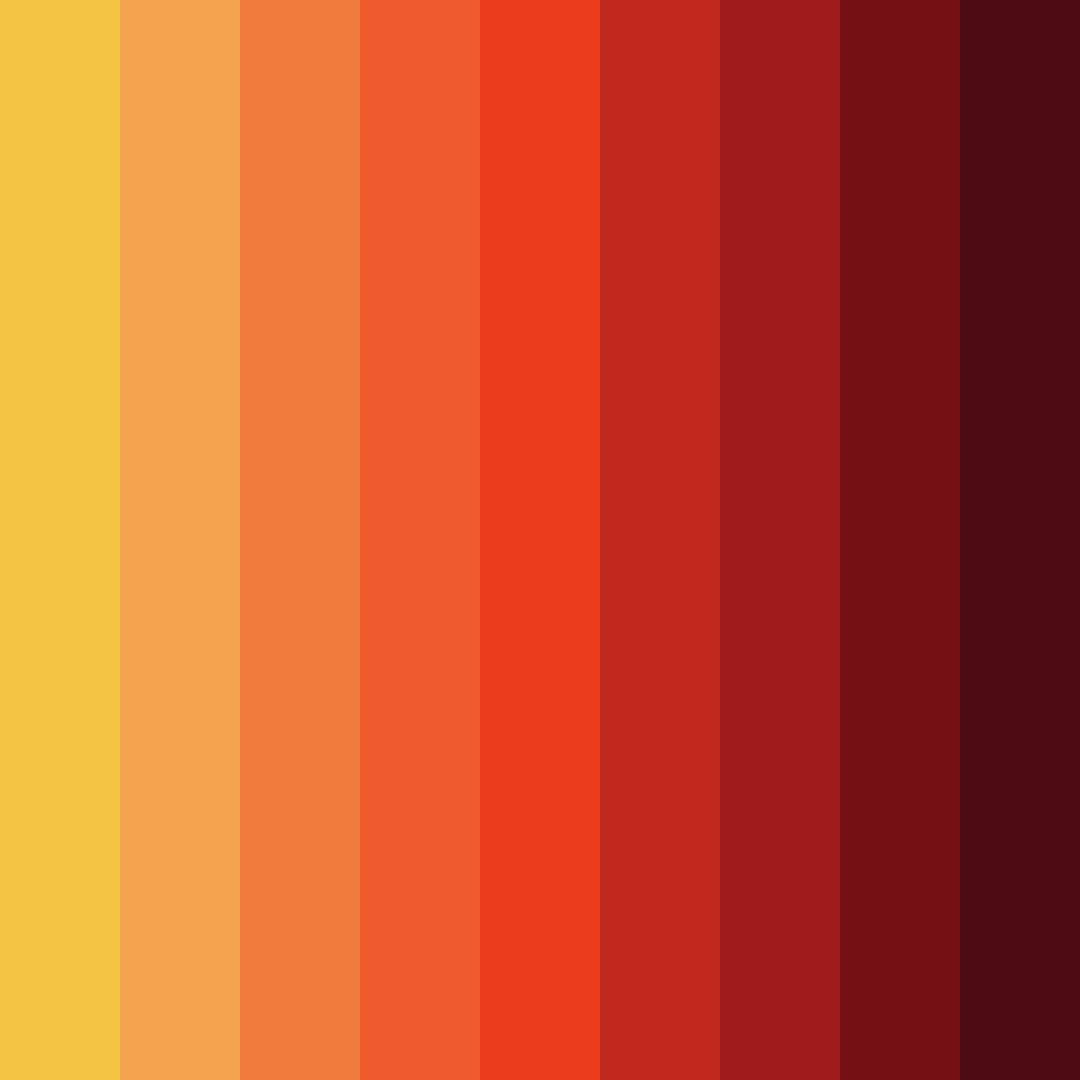 Download embers of exhaustion color palette PNG image (square)