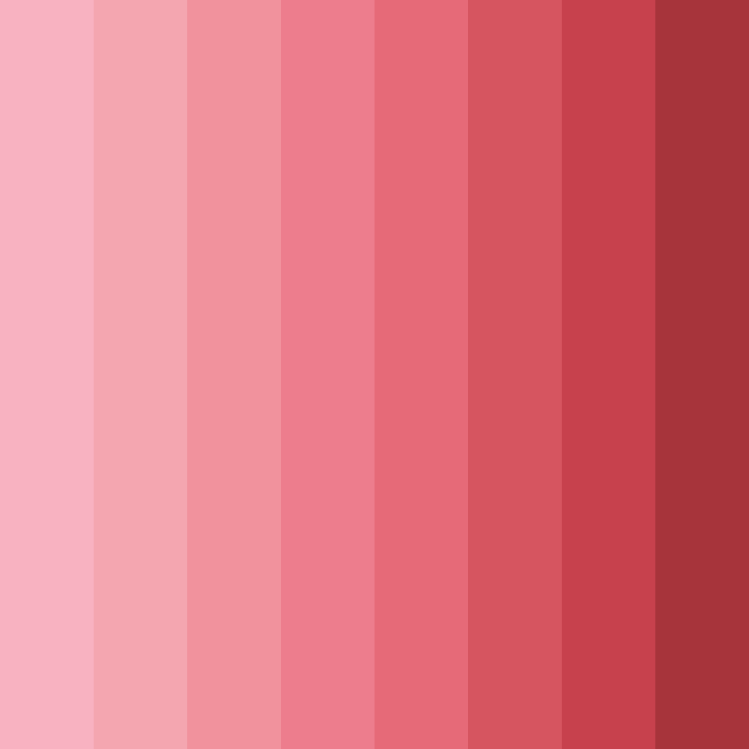 Download sweet strawberry delight color palette PNG image (square)