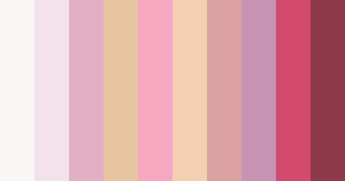 Download sweet dream cones color palette PNG image (landscape)