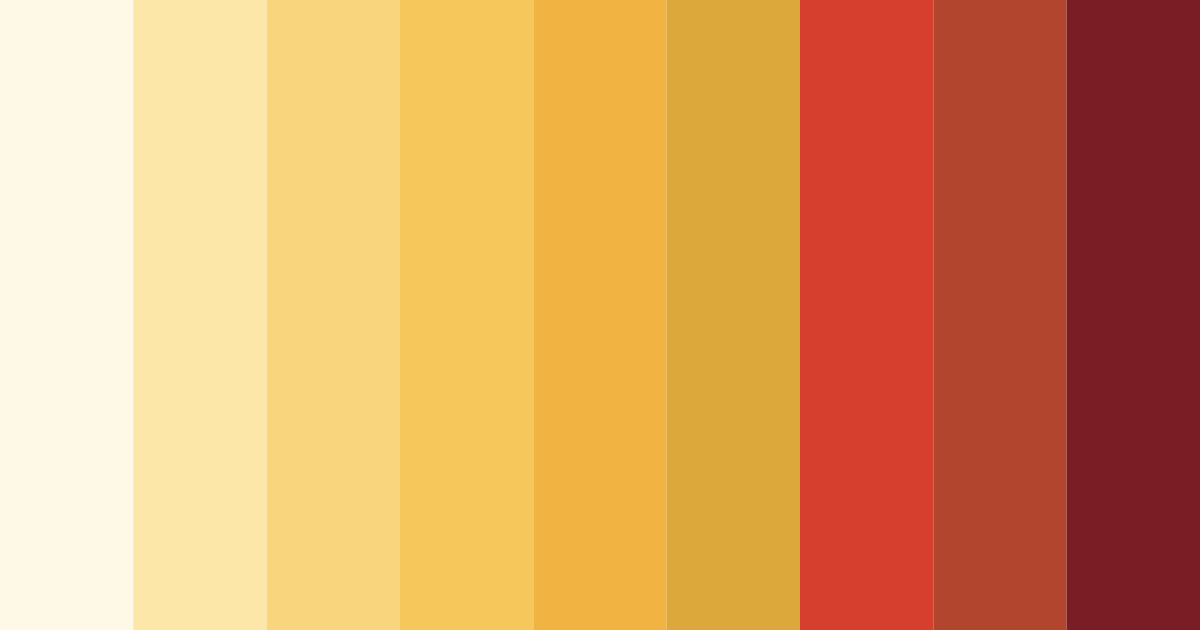 Download autumnal ember color palette PNG image (landscape)