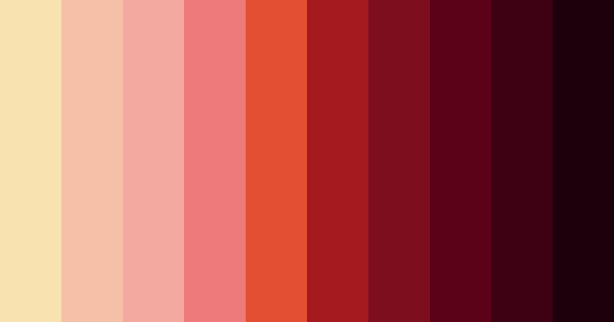Download embers of tradition color palette PNG image (landscape)