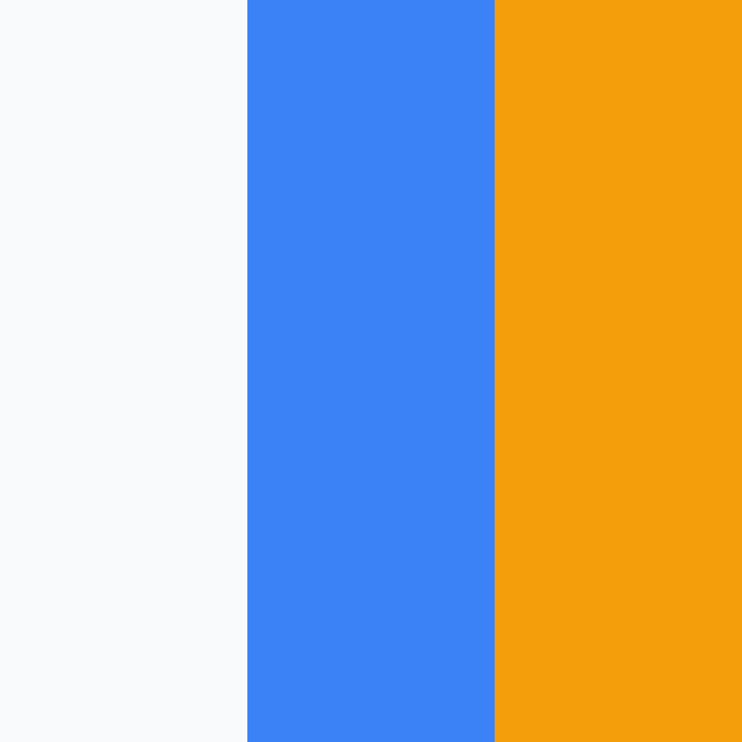 Download blue sunshine color palette PNG image (square)