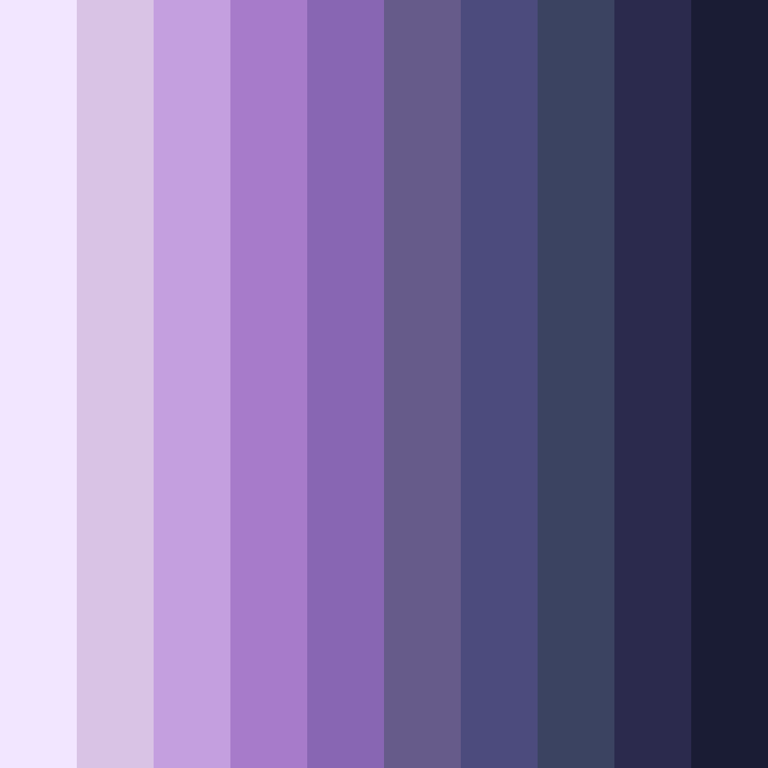 Download mystic twilight color palette PNG image (square)