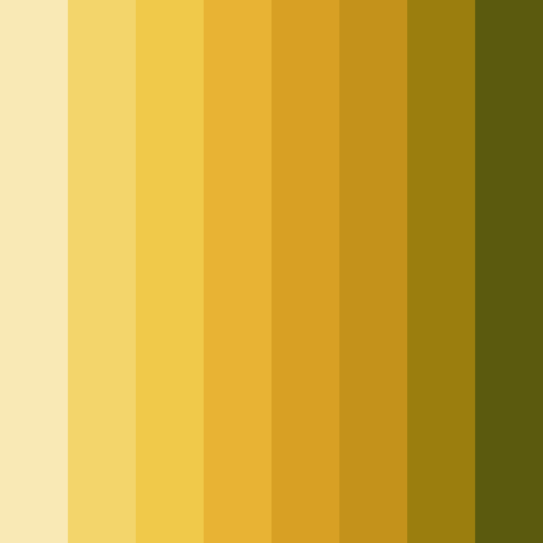 Download golden harvest dream color palette PNG image (square)
