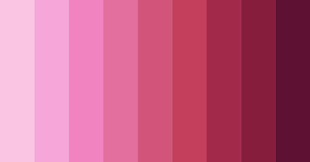 Download pink pastel color palette PNG image (landscape)