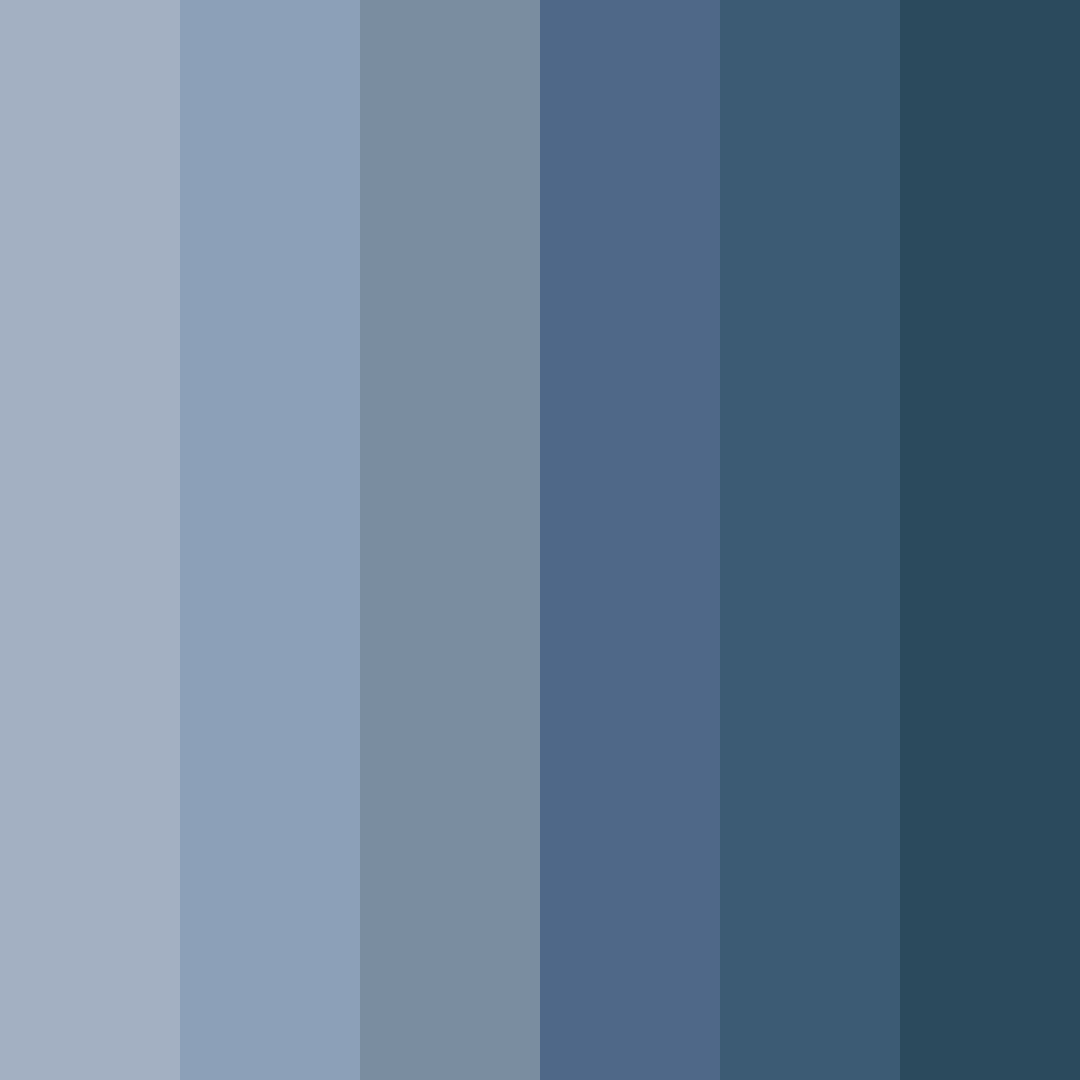 Download misty ocean hues color palette PNG image (square)