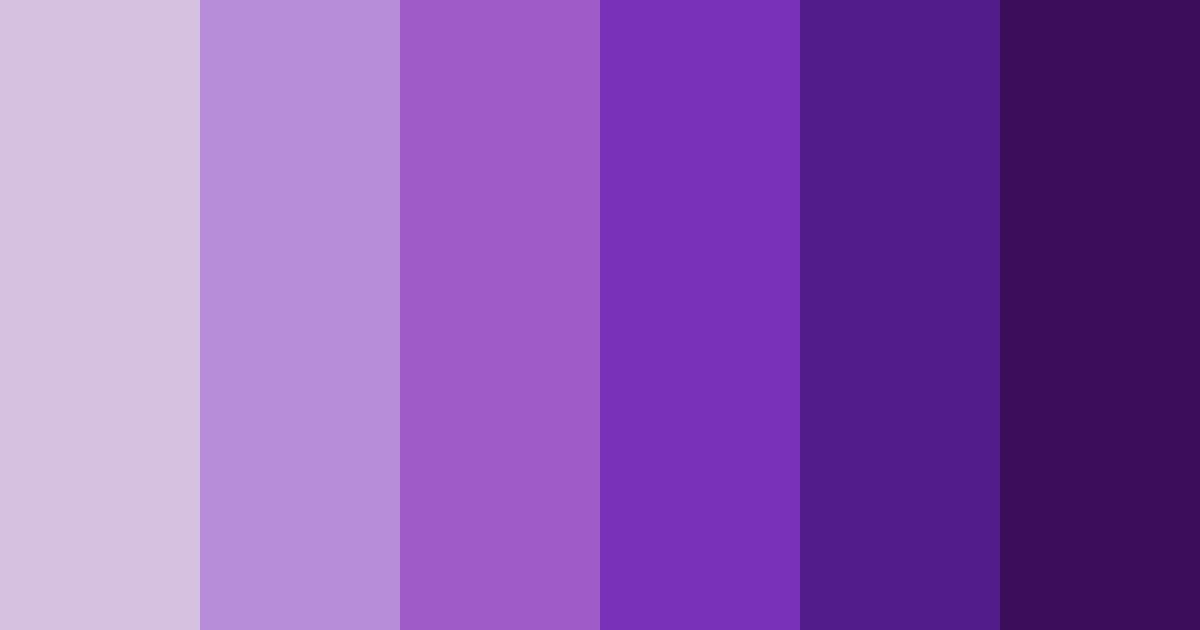 Download midnight violet shades color palette PNG image (landscape)