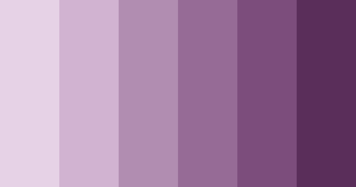 Download mystic orchid dreams color palette PNG image (landscape)