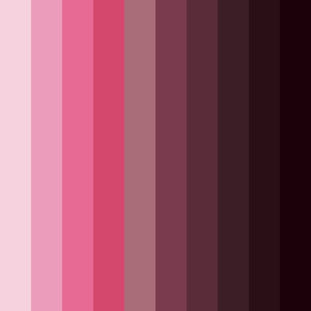 Download burgundy twilight color palette PNG image (square)