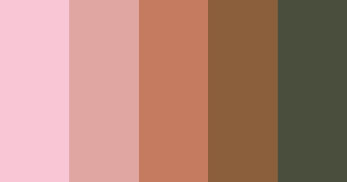 Download blossom grove color palette PNG image (landscape)