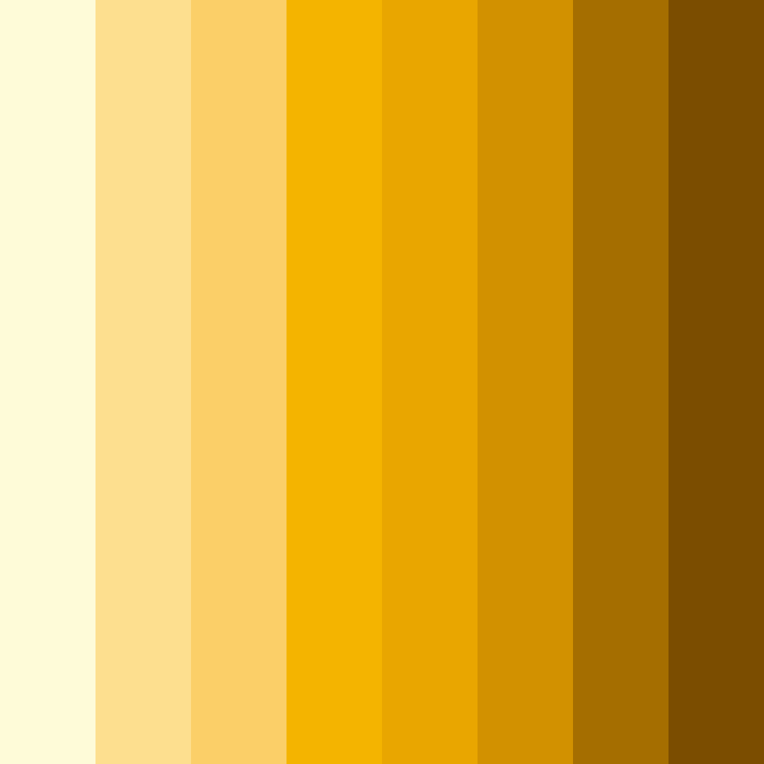Download glowstone yellow color palette PNG image (square)