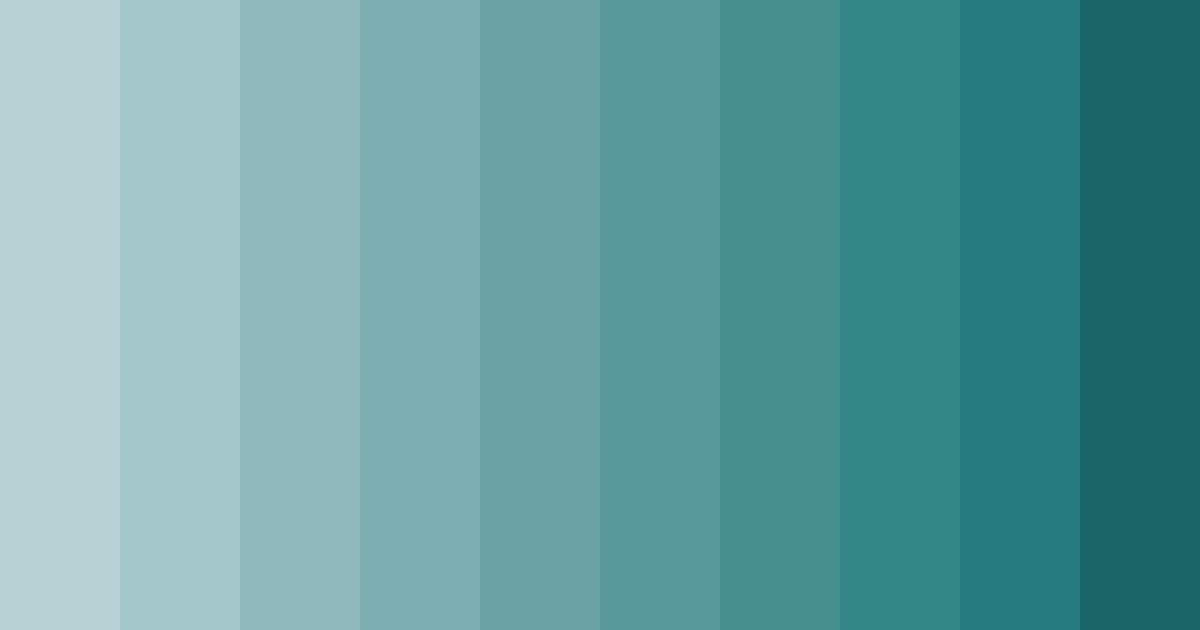 Download tranquil teal tides color palette PNG image (landscape)