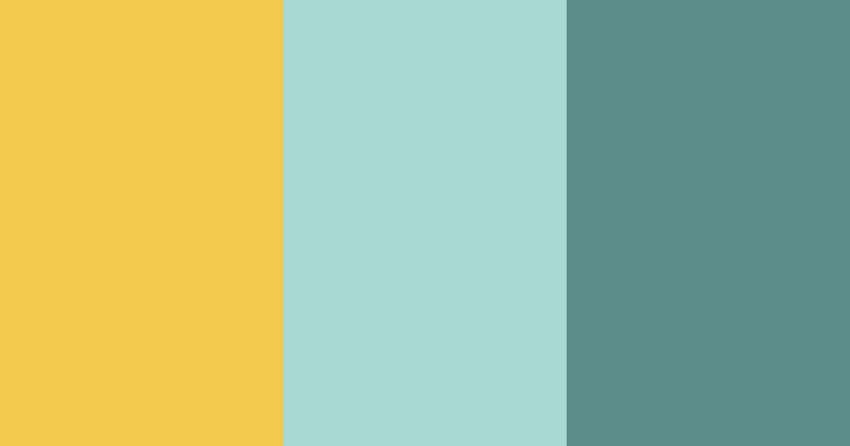 Download golden aqua color palette PNG image (landscape)