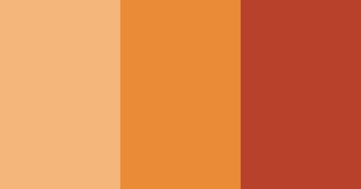 Download warm sunset color palette PNG image (landscape)