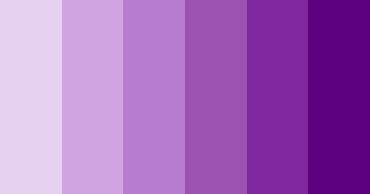 Download mystical violets color palette PNG image (landscape)