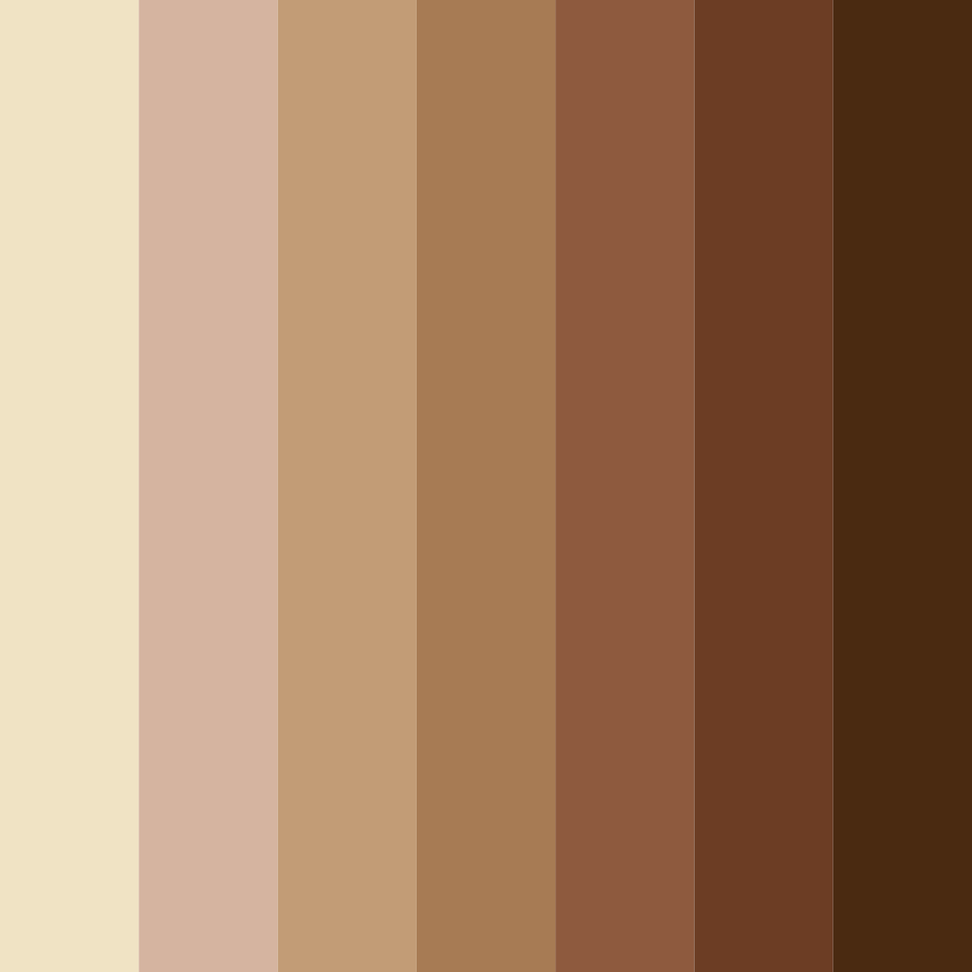 Download brown beading color palette PNG image (square)