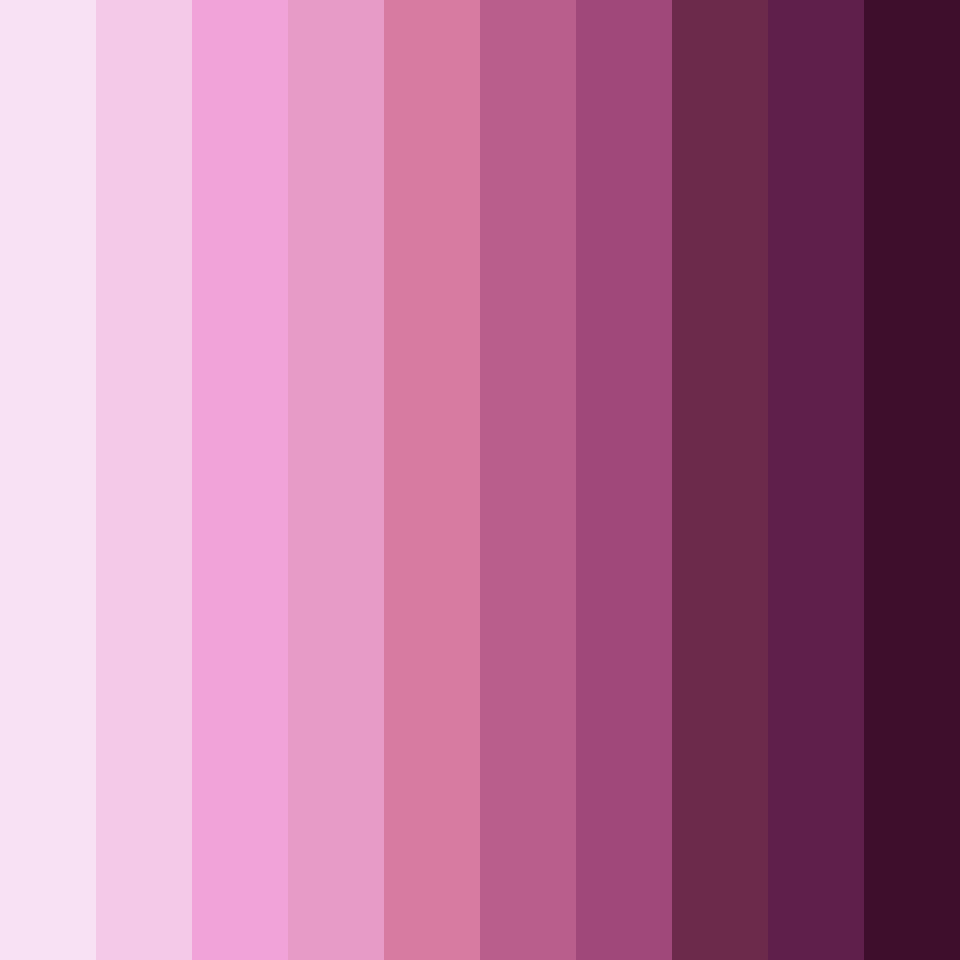 Download pink wedding bouquet color palette PNG image (square)