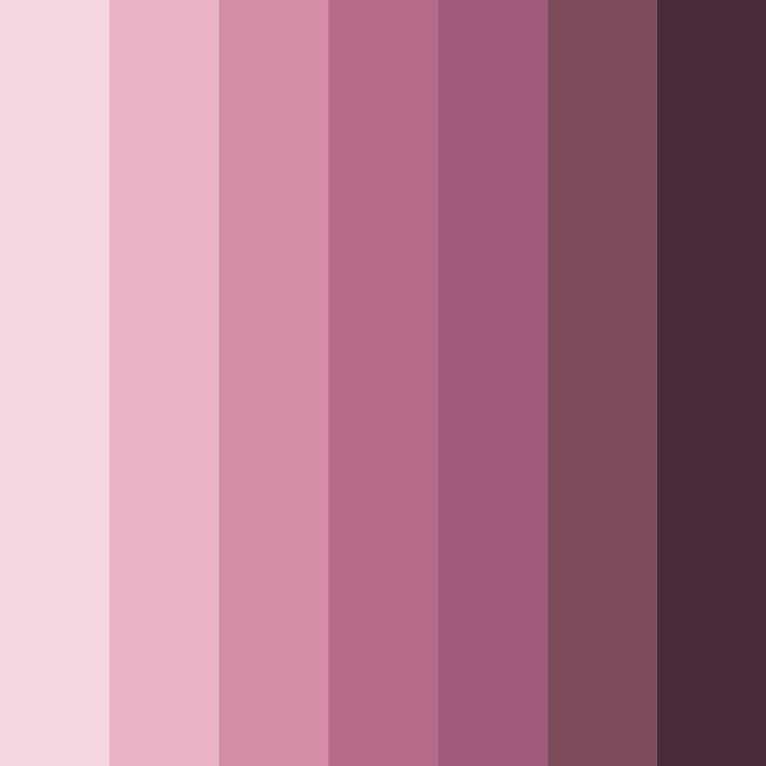 Download rose elegance color palette PNG image (square)