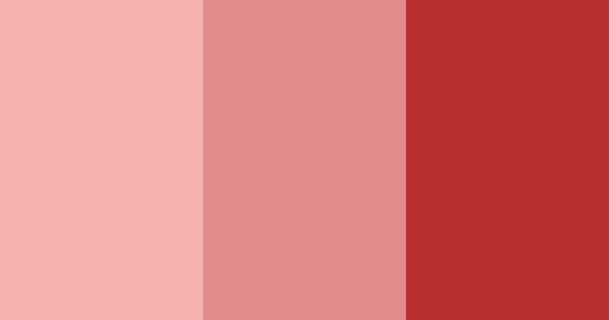 Download crimson blossoms color palette PNG image (landscape)