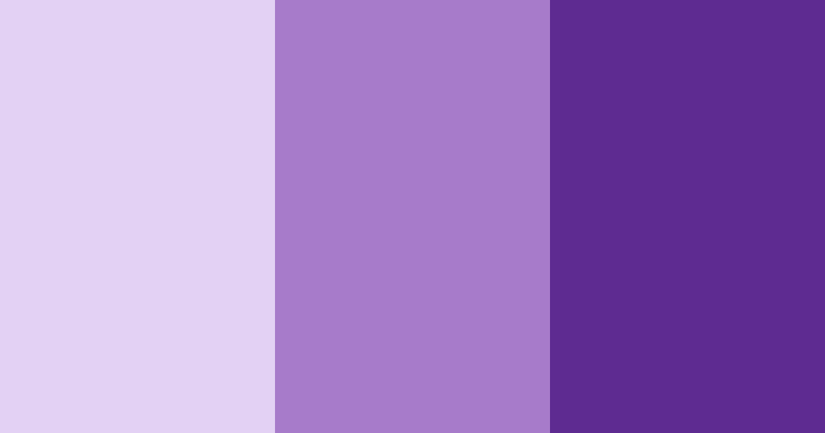 Download violet dream color palette PNG image (landscape)
